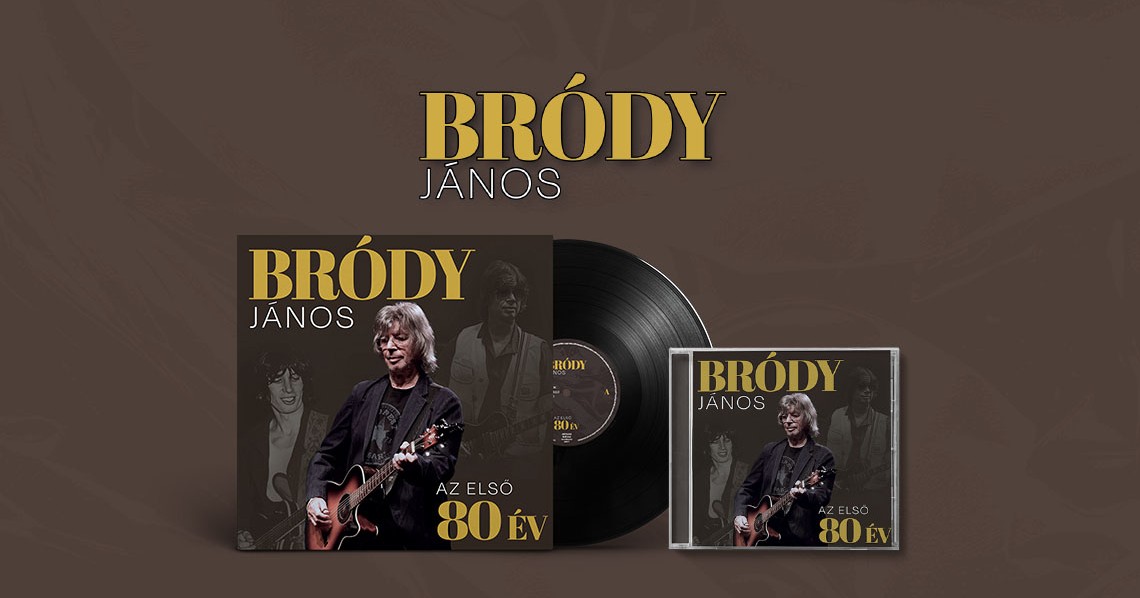Az első 80 év címmel jelenik meg Bródy János legújabb albuma Az első 80 év címmel jelenik meg Bródy János legújabb albuma