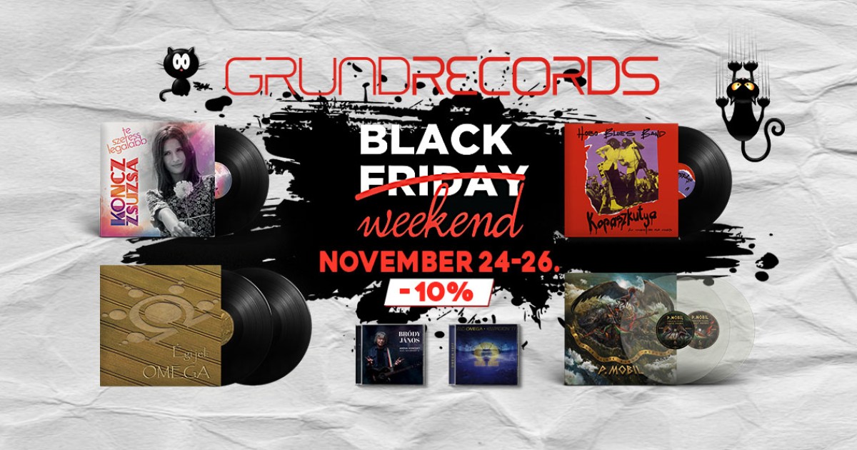 Az idei év legnagyobb akciója! November 24-26. BLACK WEEKEND a webshopban