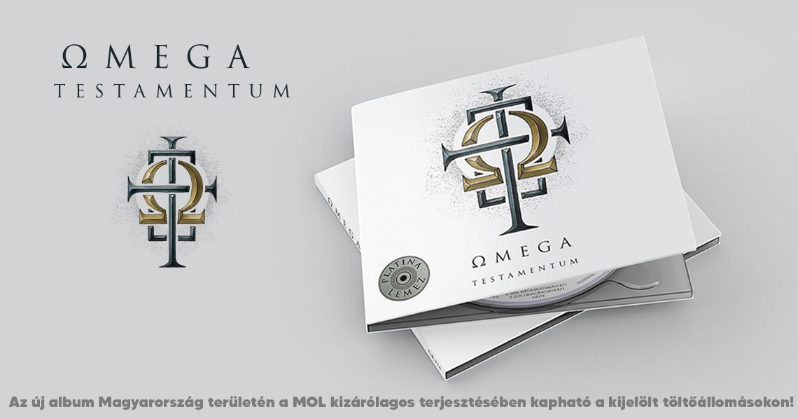 Már dupla platina az Omega új lemeze, a Testamentum!