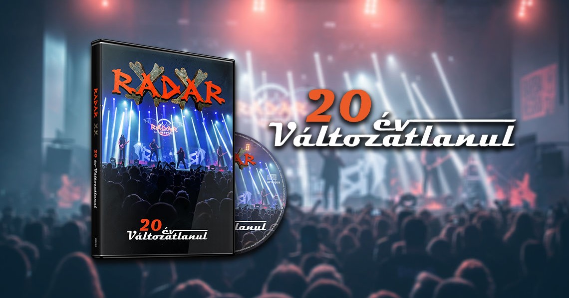 Jubileumi DVD-kiadvány készül a Radar zenekar 20. születésnapjára