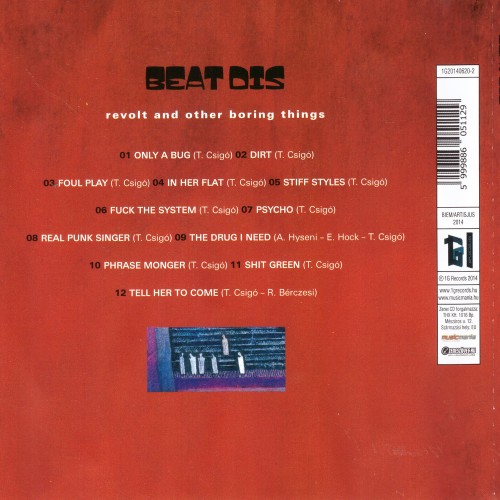 Beat Dis - Revolt and Other Boring Things (CD)