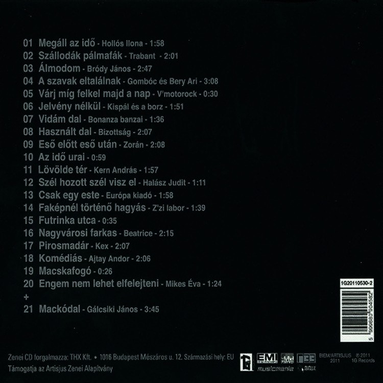 Bérczesi Róbert - ÉN MEG AZ ÉNEK: Emléxel? (CD) Bérczesi Róbert - ÉN MEG AZ ÉNEK: Emléxel? (CD)