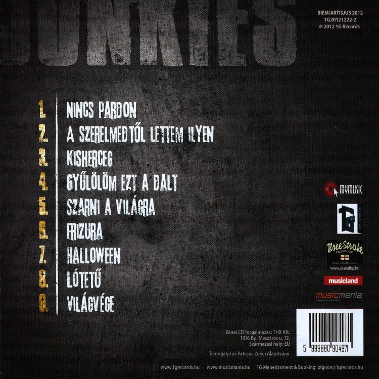 Junkies - Mi van veled? Semmi? (CD)