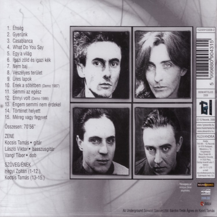 Sexepil - Egyesült álmok [+ eddig meg nem jelent felvételek 1986-1988] (CD)