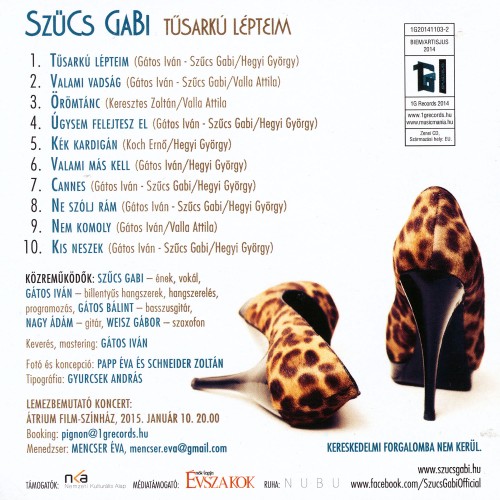 Szűcs Gabi - Tűsarkú lépteim (papírtokos CD)
