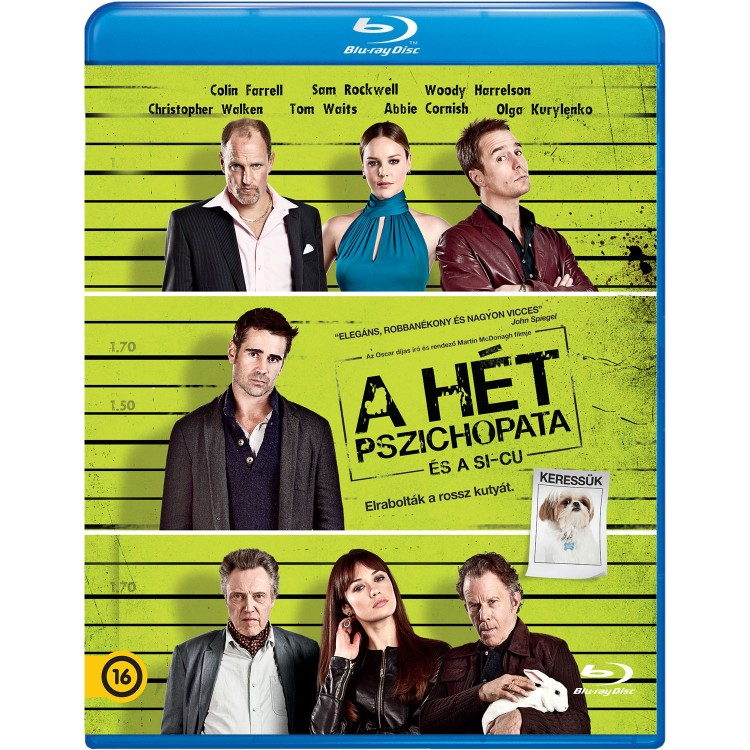 A hét pszichopata és a si-cu (Blu-ray) 