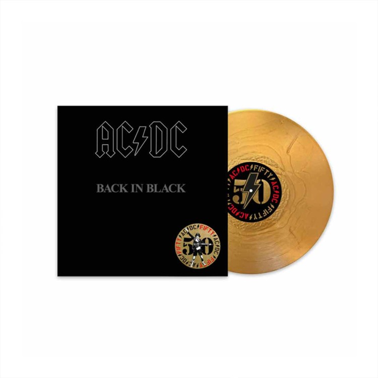 AC/DC - Back in Black (Arany-LP)