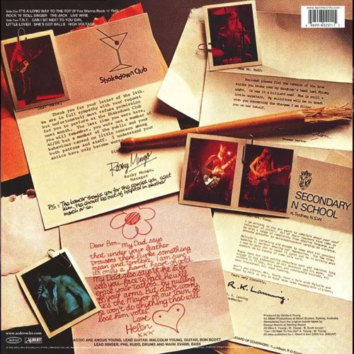 AC/DC - High Voltage (Arany-LP)