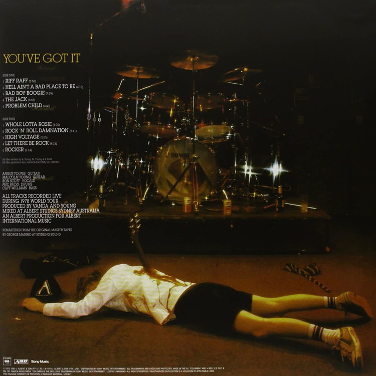 AC/DC - If You Want Blood (Arany - LP)