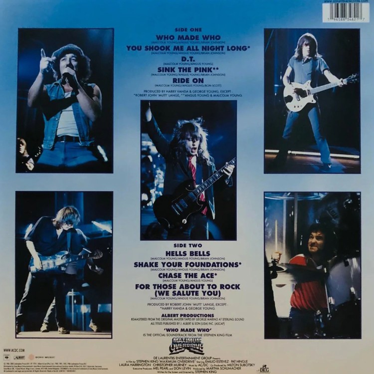 AC/DC - Who Made Who (Arany - LP)