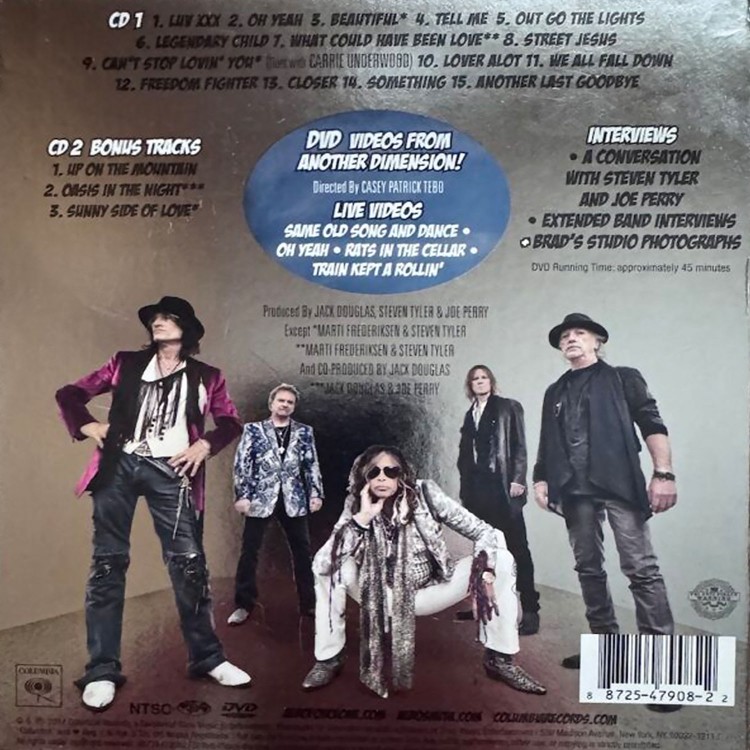 Aerosmith - Music from Another Dimension! (2CD+DVD) Aerosmith - Music from Another Dimension! (2CD+DVD)