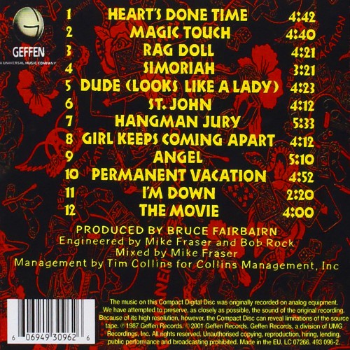 Aerosmith - Permanent Vacation (CD)