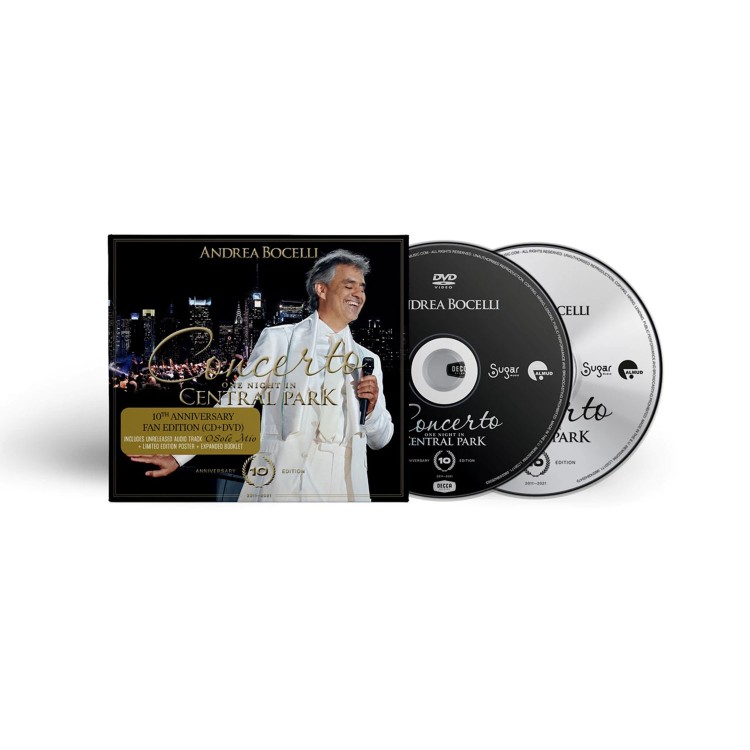 Andrea Bocelli - Concerto One Night in Central Park (CD+DVD) Andrea Bocelli - Concerto One Night in Central Park (CD+DVD)