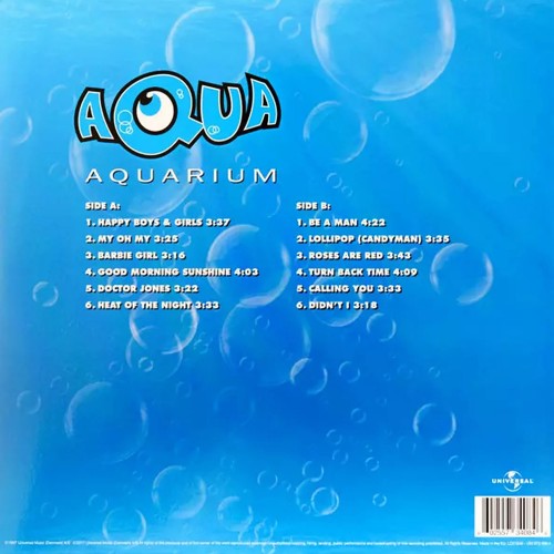Aqua - Aquarium (Kék - LP)