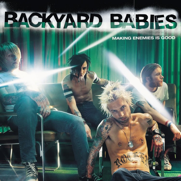Backyard Babies - Making Enemies is Good (Áttetsző zöld márvány - LP) Backyard Babies - Making Enemies is Good (Áttetsző zöld márvány - LP)