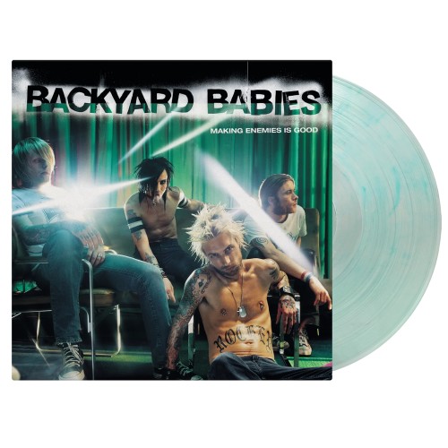 Backyard Babies - Making Enemies is Good (Áttetsző zöld márvány - LP)