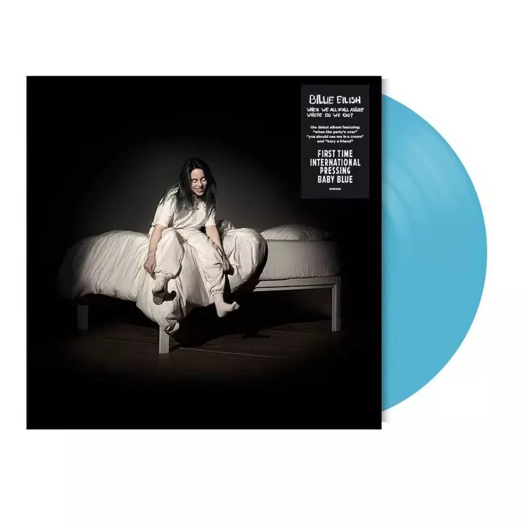 Billie Eilish - When We All Fall Asleep, Where Do We Go? (Babakék - LP)
