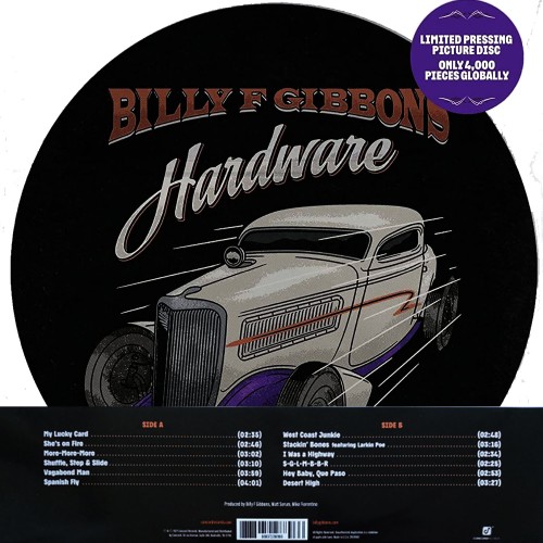 Billy F. Gibbons - Hardware (Picture Disc - LP)