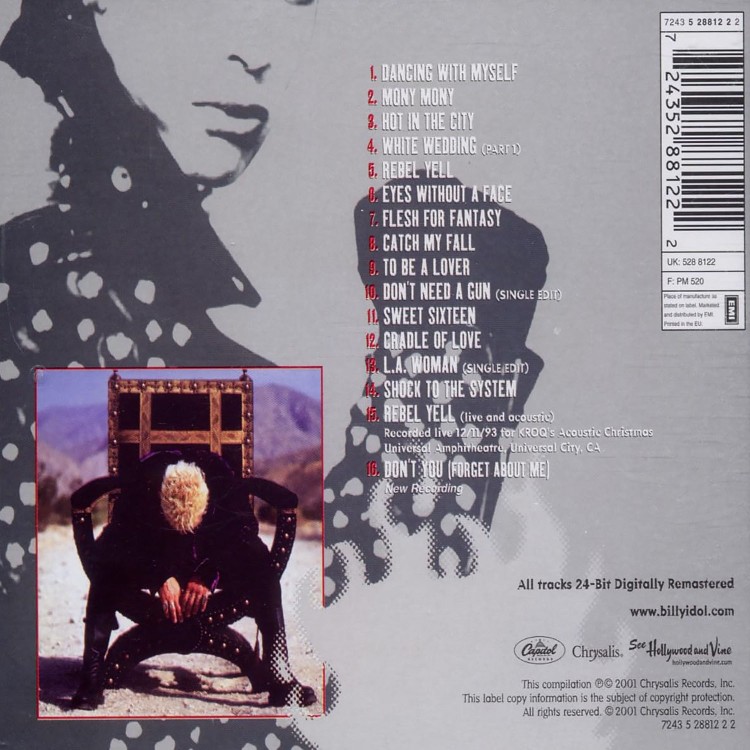 Billy Idol -  Greatest Hits (CD)