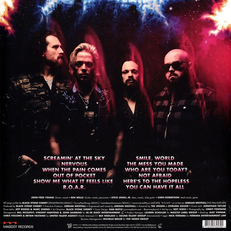 Black Stone Cherry - Screamin’ At The Sky (Fehér - LP)