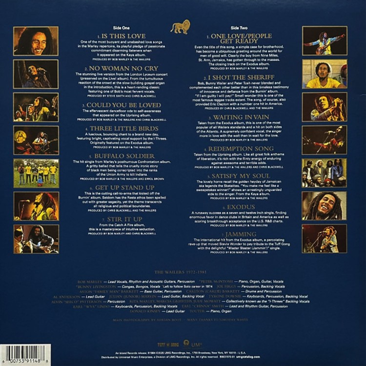 Bob Marley and the Wailers - Legend (Picture Disc - LP)