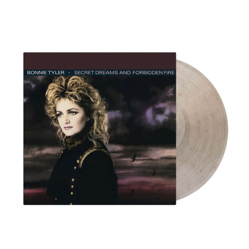 Bonnie Tyler - Secret Dreams and Forbidden Fire (Átlátszó/Fekete márványos - LP)