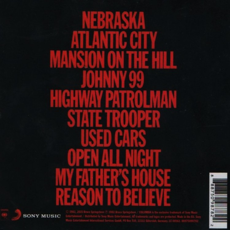 Bruce Springsteen - Nebraska (CD)