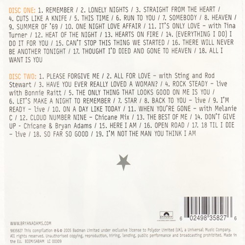 Bryan Adams - Anthology (2CD)