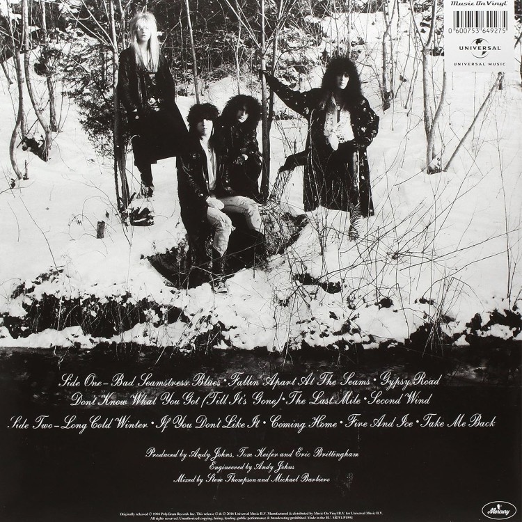 Cinderella - Long Cold Winter (LP)