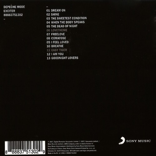 Depeche Mode - Exciter (CD)