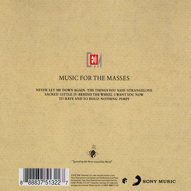 Depeche Mode - Music for the Masses (CD)