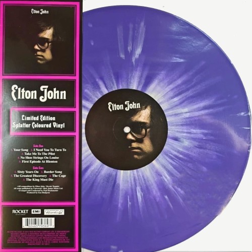 Elton John - Elton John (Lila Splatter - LP)