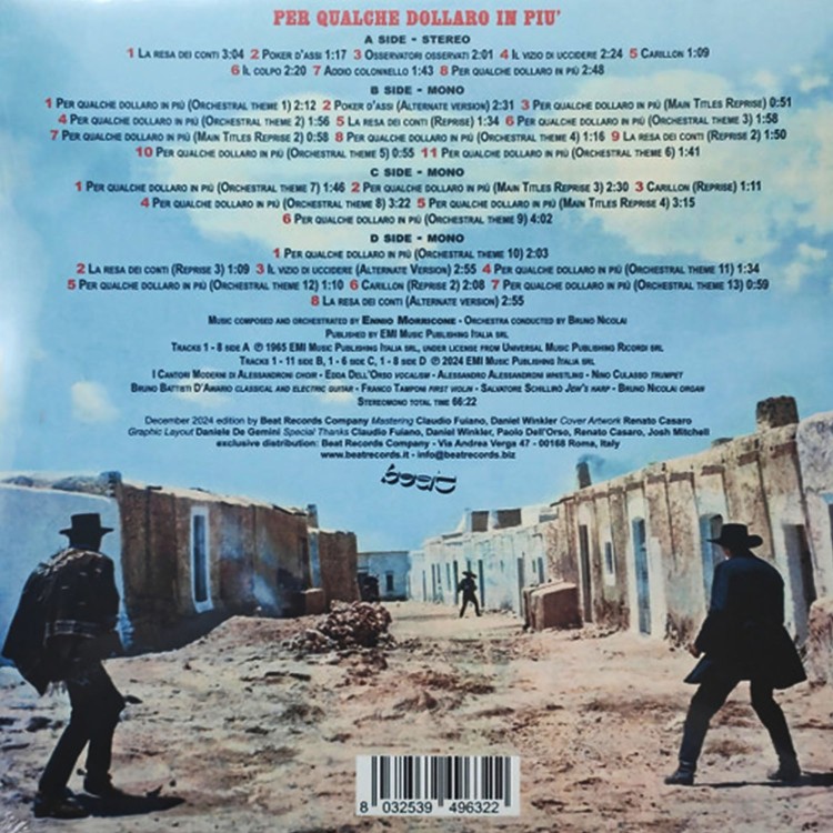 Ennio Morricone - Per Qualche Dollaro In Più [60th Anniversary Edition] (Fehér/Narancs - 2LP)