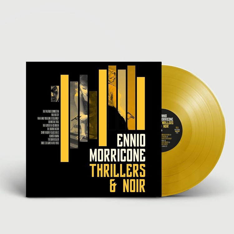 Ennio Morricone - Thrillers & Noir (Áttetsző sárga - LP)