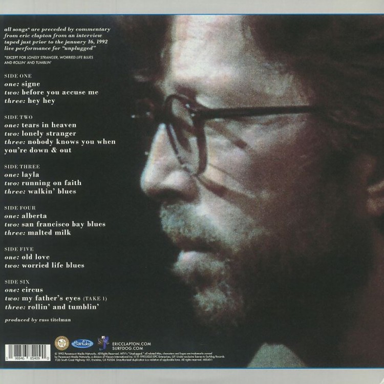 Eric Clapton - Unplugged [Enhanced Edition] (3LP)