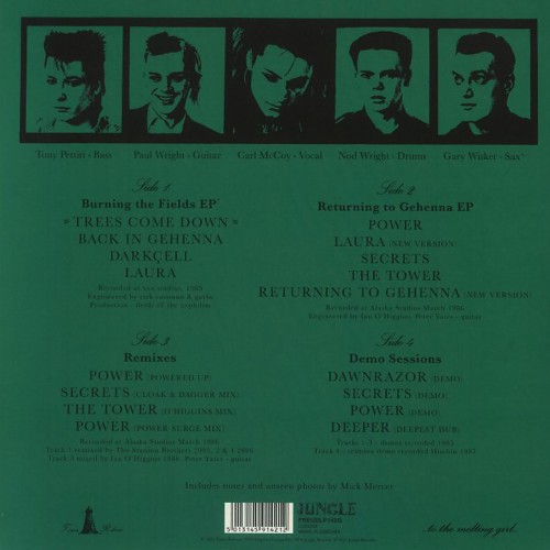 Fields Of The Nephilim - Burning the Fields (Zöld - 2LP)