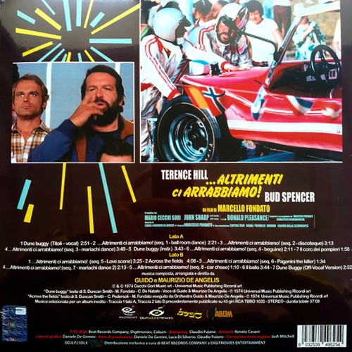 Guido & Maurizio De Angelis - ...Altrimenti Ci Arrabbiamo [Colonna Sonora Originale] (Fehér - LP)