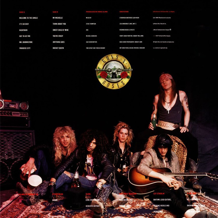  Guns N' Roses - Appetite for Destruction (LP)