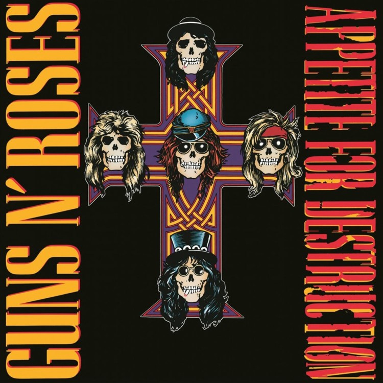  Guns N' Roses - Appetite for Destruction (LP)