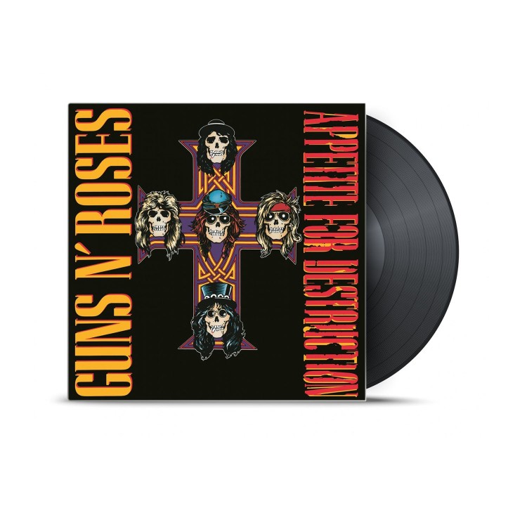  Guns N' Roses - Appetite for Destruction (LP)