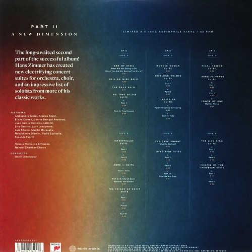 Hans Zimmer - The World Of Hans Zimmer [Part II: A New Dimension] (3LP)