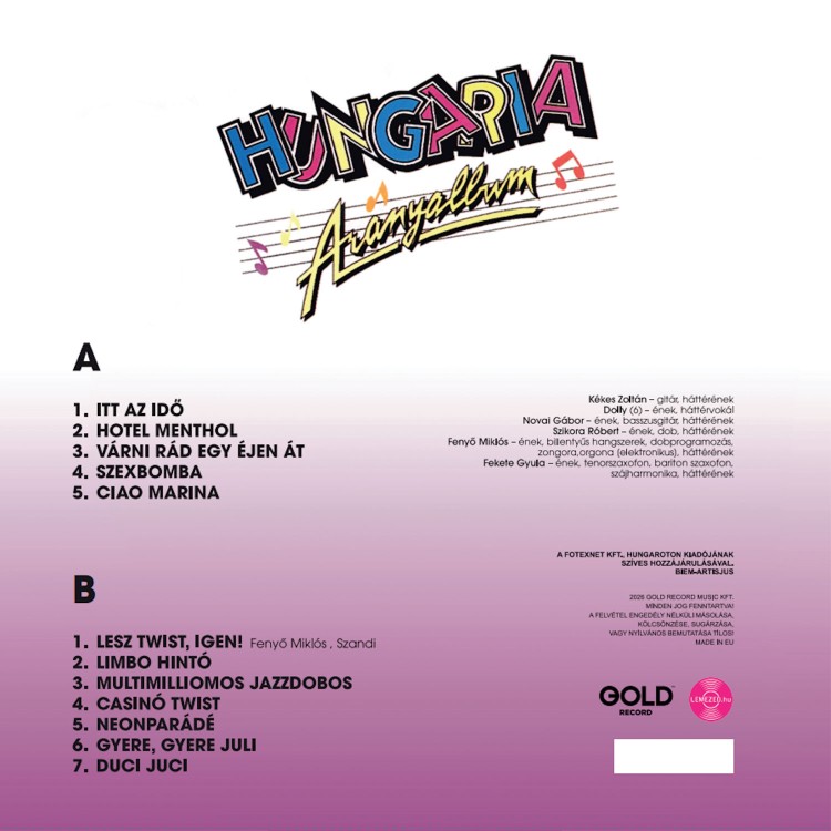 Hungária - Aranyalbum (LP)