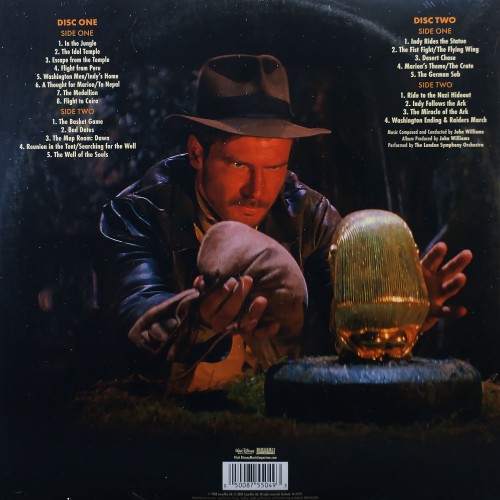 John Williams - Indiana Jones And The Raiders Of The Lost Ark [Original Motion Picture Soundtrack] (Arany - 2LP)