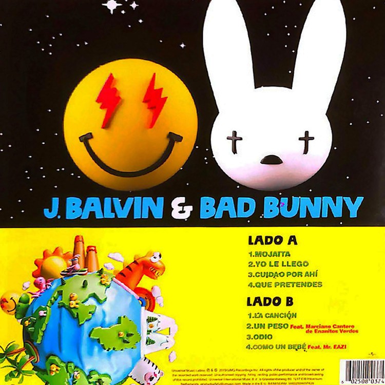 J. Balvin & Bad Bunny - Oasis (LP)