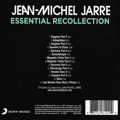 Jean-Michel Jarre - Essential Recollection (CD)