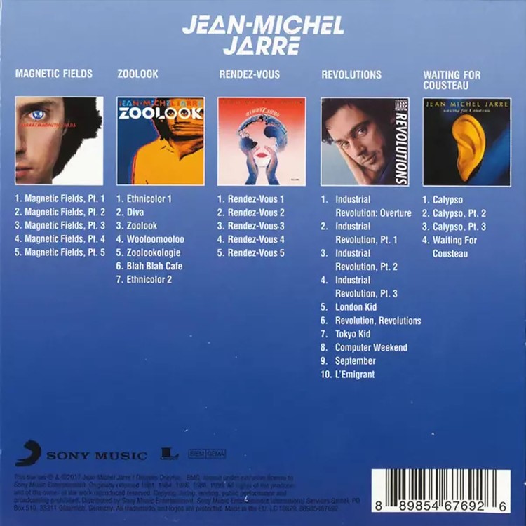 Jean-Michel Jarre - Original Album Classics (5CD)