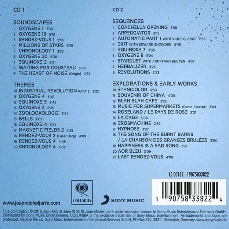 Jean-Michel Jarre - Planet Jarre [50 Years of Music] (2CD)