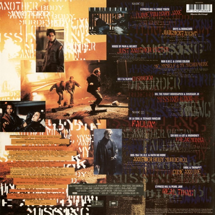 Válogatott előadók - Judgment Night (LP)