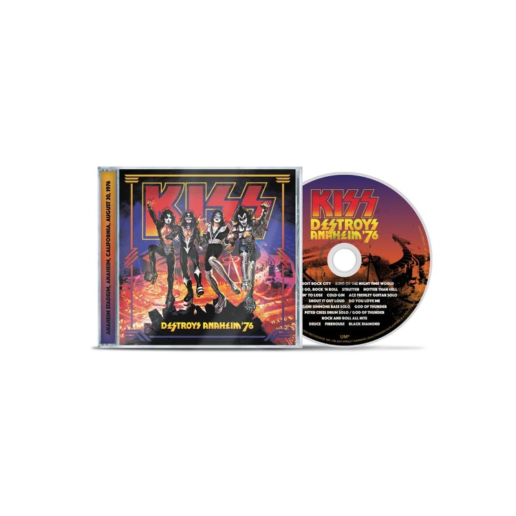 KISS - Destroys Anaheim '76 (CD) KISS - Destroys Anaheim '76 (CD)