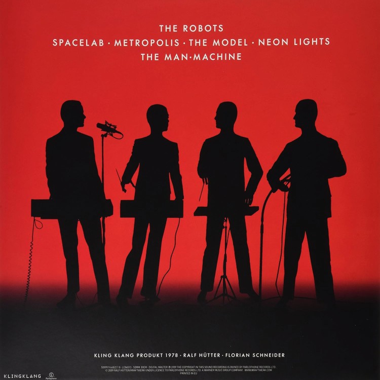 Kraftwerk - The Man-Machine (Piros - LP)